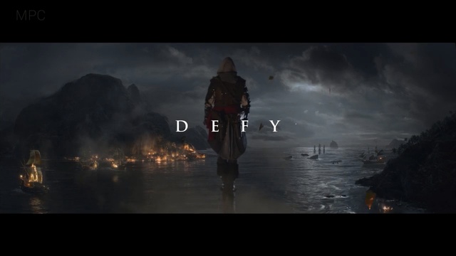 Video Reference: atmosphere, geological phenomenon, screenshot, water, darkness, sky, sea, smoke, computer wallpaper, midnight, Person