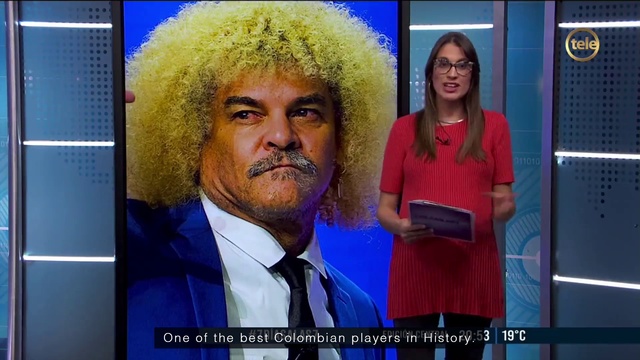 Video Reference: News, Media, Photo caption, Electric blue, Smile