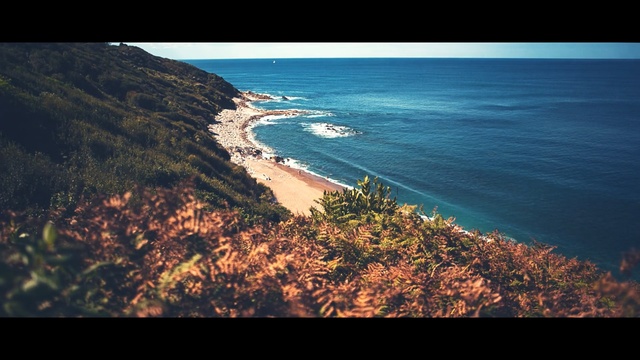 Video Reference: Body of water, Coast, Sea, Sky, Shore, Natural landscape, Coastal and oceanic landforms, Ocean, Headland, Promontory