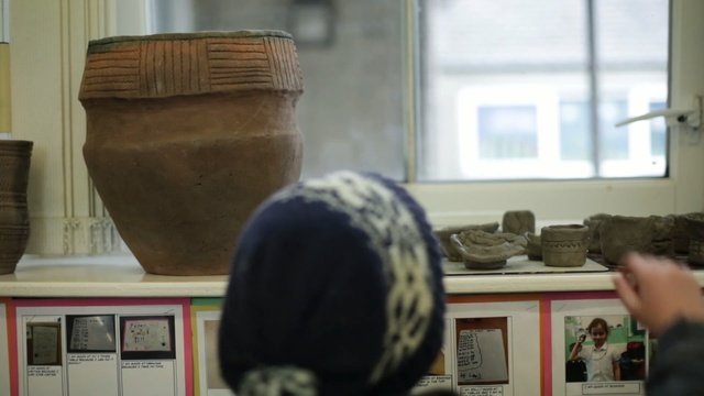 Video Reference: furniture, museum, tourist attraction, wood, window, interior design