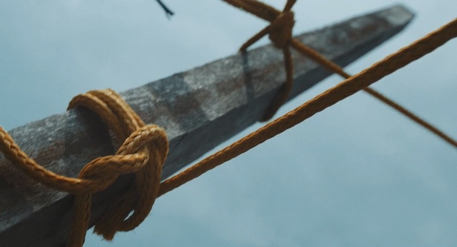 Video Reference: rope, wire, sky, wood, metal, hardware accessory