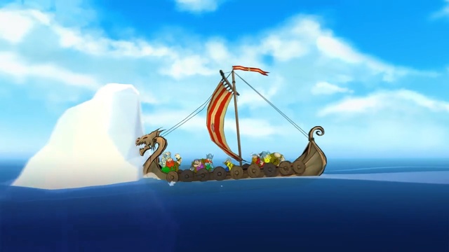 Video Reference: Viking ships, Longship, Illustration, Vehicle, Wind, Ship, Person