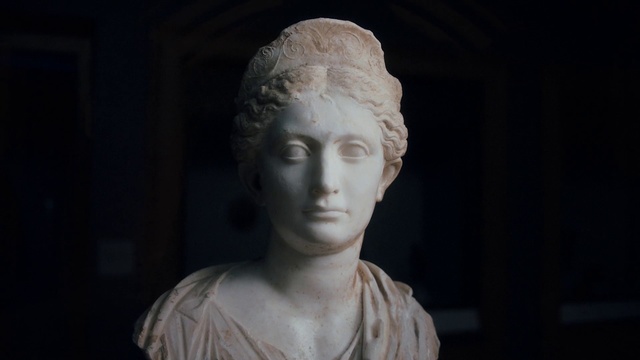 Video Reference: Sculpture, Classical sculpture, Statue, Face, Stone carving, Art, Forehead, Chin, Head, Cheek