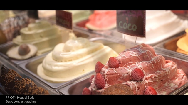 Video Reference: dessert, gelato, ice cream, food, whipped cream, cream, sweetness, frozen dessert, pâtisserie, dairy product