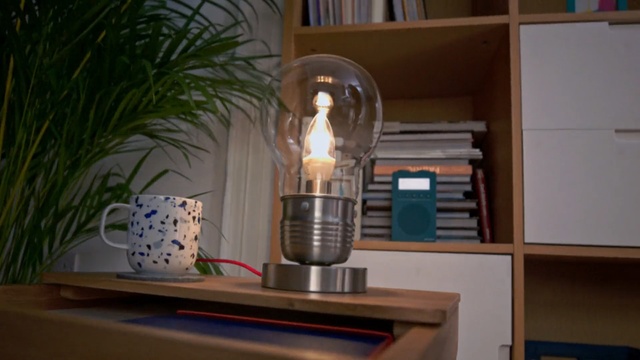 Video Reference: table, lighting, light fixture, furniture, lamp, glass