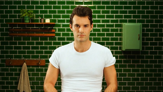 Video Reference: man, shoulder, male, standing, boy, muscle, human, arm, facial hair, cool, Person