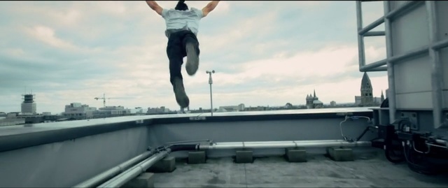 Video Reference: Jumping, Street stunts, Individual sports, Freestyle walking, Recreation, Extreme sport, Sports, Stunt performer, Person