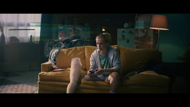 Video Reference: Screenshot, Sitting, Pc game, Couch, Human, Room, Adventure game, Digital compositing, Furniture, Photography