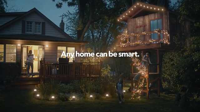 Video Reference: home, property, landscape lighting, lighting, house, cottage, real estate, residential area, night, tree