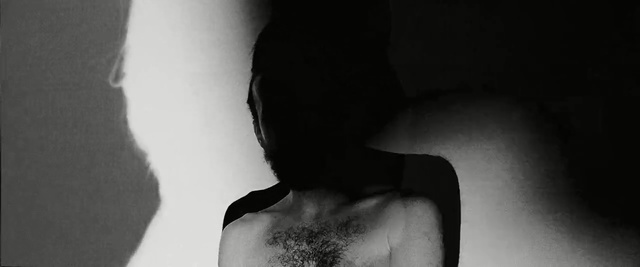 Video Reference: White, Black, Shoulder, Face, Black-and-white, Monochrome photography, Monochrome, Skin, Neck, Joint