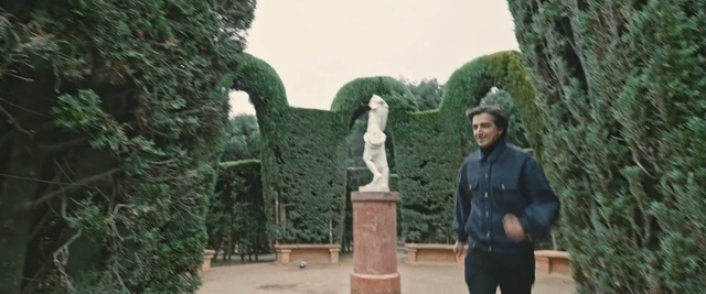 Video Reference: green, tree, plant, grass, monument, outdoor structure, recreation, statue, tourism, Person