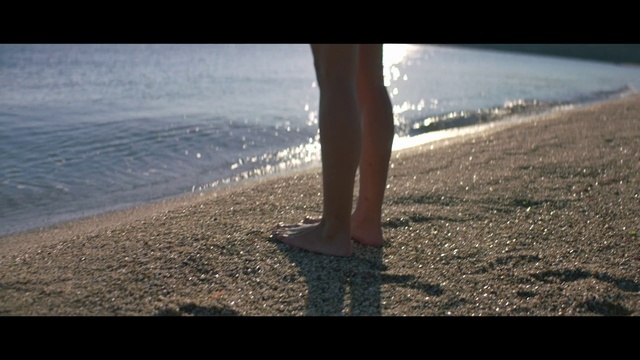 Video Reference: Shore, Water, Horizon, Beach, Ocean, Sea, Wave, Leg, Sunlight, Morning