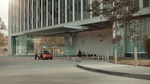 Video Reference: Building, Architecture, Vehicle, Mixed-use, City, Car, Condominium, Commercial building, Person