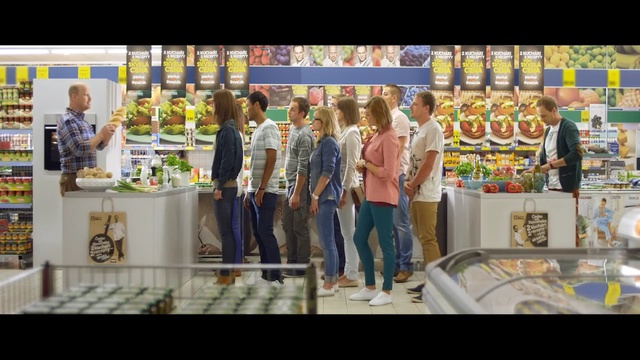 Video Reference: Supermarket, Grocery store, Fun, Retail, Convenience store, Person