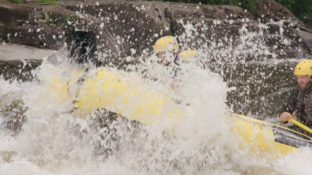 Video Reference: Rafting, Rapid, Water, River, Wave, Recreation, Yellow, Water resources, Whitewater kayaking, Water sport