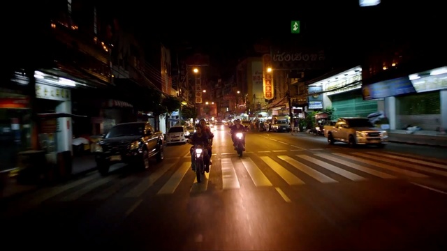 Video Reference: car, night, lane, metropolitan area, urban area, mode of transport, infrastructure, road, town, street