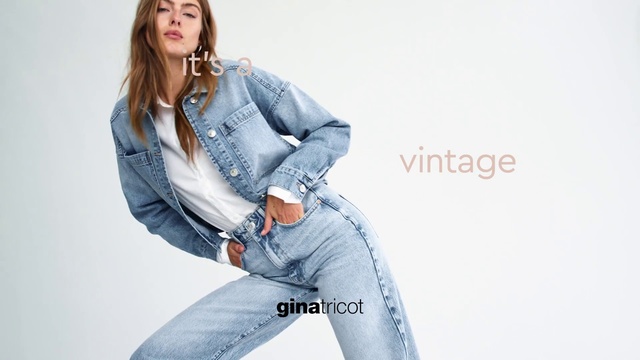 Video Reference: Jeans, Clothing, Denim, Outerwear, Shoulder, Waist, Sleeve, Textile, Sitting, Leg