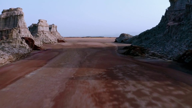 Video Reference: Rock, Badlands, Formation, Sea, Landscape, Cliff, Sky, Wadi, Terrain, Geology