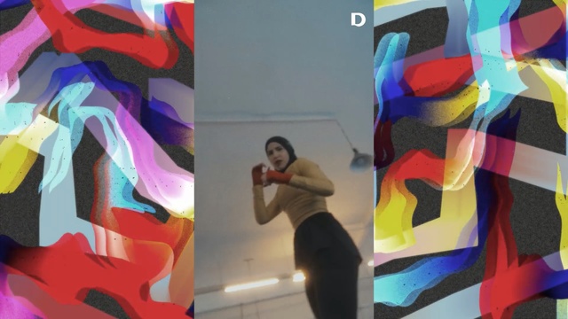 Video Reference: Art, Modern art, Painting, Design, Visual arts, Mural, Graphic design, Photography, Magenta, Illustration, Person