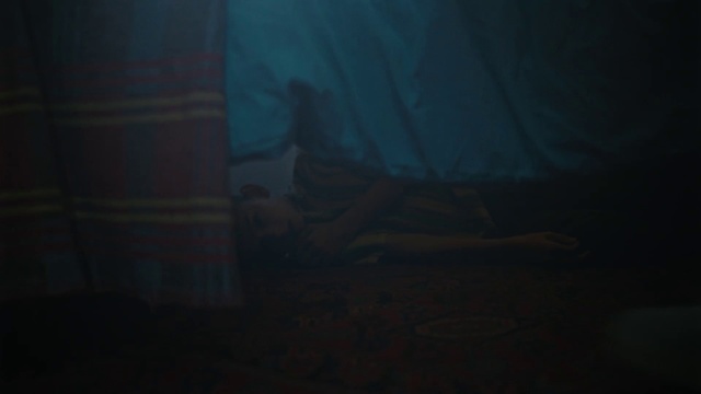 Video Reference: Black, Blue, Darkness, Atmosphere, Light, Atmospheric phenomenon, Sky, Screenshot, Space, Room