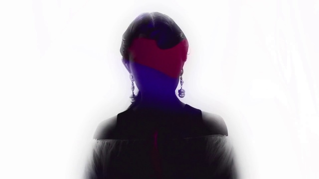 Video Reference: Neck, Purple, Violet, Silhouette, Shoulder, Photography, Magenta, Black hair