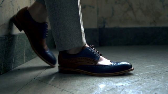 Video Reference: Footwear, Shoe, Brown, Leg, Ankle, Human leg, Leather, Jeans