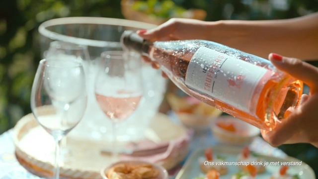 Video Reference: Drink, Bottle, Champagne, Glass bottle, Food, Non-alcoholic beverage