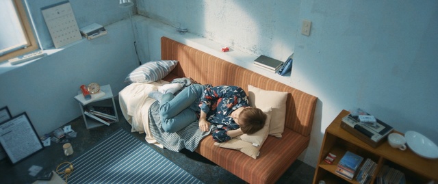 Video Reference: blue, room, furniture, girl, house, interior design