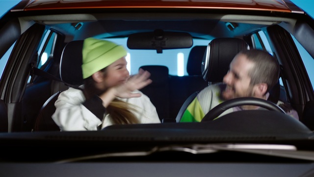 Video Reference: Vehicle, Car, Driving, Auto part, Family car, Luxury vehicle, Vehicle door, Automotive exterior, Passenger, Automotive window part