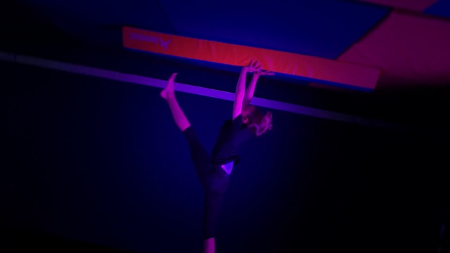 Video Reference: Violet, Purple, Light, Magenta, Visual effect lighting, Electric blue, Performance, Neon, Performing arts, Graphic design