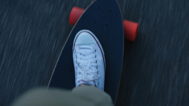 Video Reference: blue, electric blue, surfing equipment and supplies, shoe, space