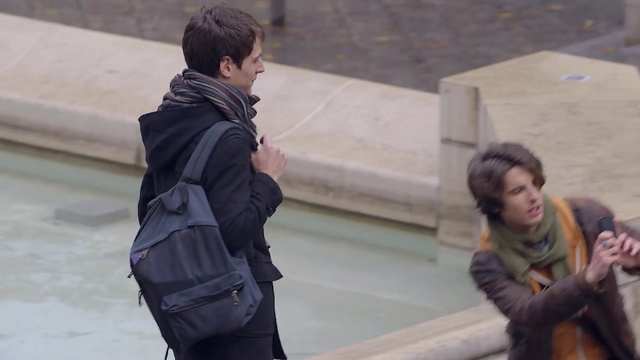 Video Reference: Snapshot, Sitting, Human, Conversation, Jacket, Photography, Street fashion