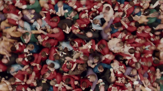 Video Reference: People, Red, Crowd, Audience