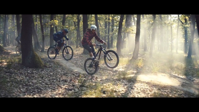 Video Reference: Land vehicle, Cycle sport, Bicycle, Vehicle, Downhill mountain biking, Mountain biking, Mountain bike, Nature, Cycling, Mountain bike racing