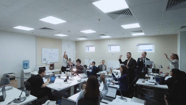 Video Reference: Job, Event, Meeting, Seminar, Training, Office, Building, Employment, Collaboration, Room