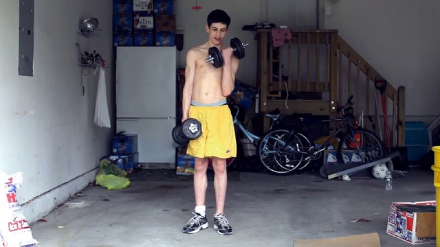 Video Reference: Weights, Exercise equipment, Shoulder, Arm, Human leg, Leg, Room, Joint, Kettlebell, Muscle