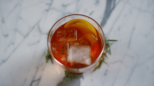 Video Reference: drink, cocktail, negroni