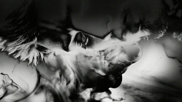 Video Reference: Black, Black-and-white, Monochrome, Human, Monochrome photography, Photography, Mouth, Fun, Hand, Child