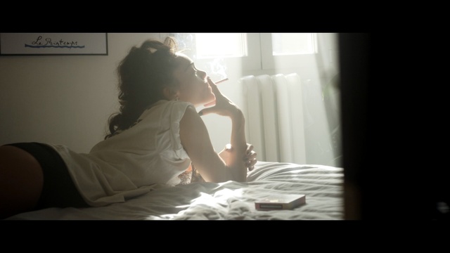Video Reference: white, photograph, sitting, girl, lady, light, snapshot, photography, darkness, sunlight