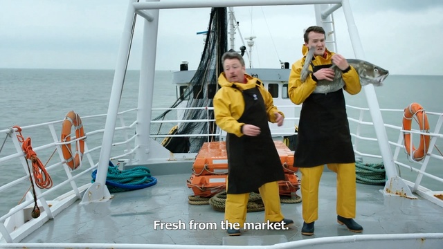 Video Reference: Fishing vessel, Vehicle, Tourism, Lifejacket, Sea, Vacation, Personal protective equipment, Ferry, Boat, Fishing trawler, Person