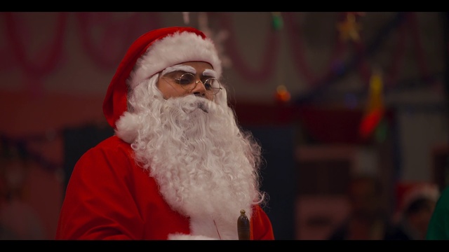 Video Reference: Santa claus, Facial hair, Beard, Christmas, Fictional character, Moustache, Holiday, Event