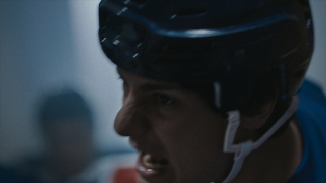 Video Reference: blue, audio equipment, personal protective equipment, audio, protective gear in sports, helmet, space, screenshot