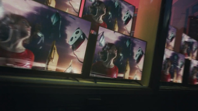 Video Reference: art, modern art, display device