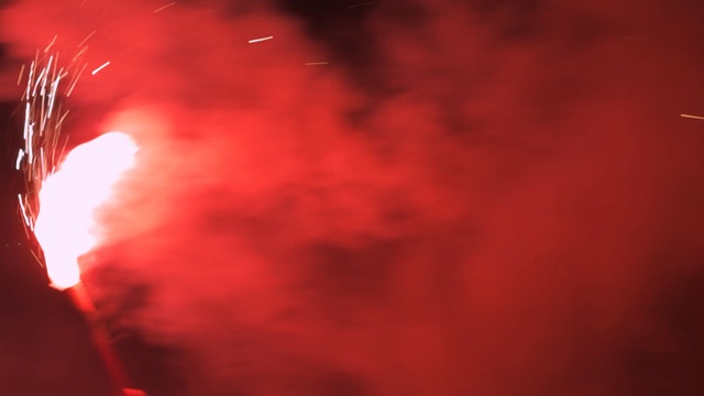 Video Reference: red, sky, smoke, light, geological phenomenon, atmosphere, darkness, explosive material, flare, computer wallpaper