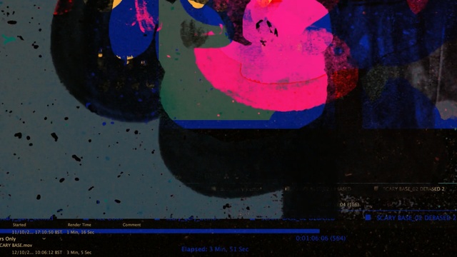 Video Reference: blue, art, poster, screenshot, graphic design, sky, computer wallpaper, darkness, graphics, font