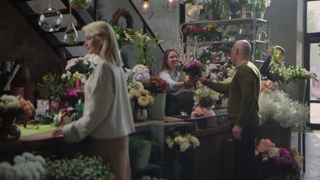 Video Reference: Floral design, Floristry, Flower Arranging, Event, Flower, Ceremony, Plant, Dress, Art, Marriage