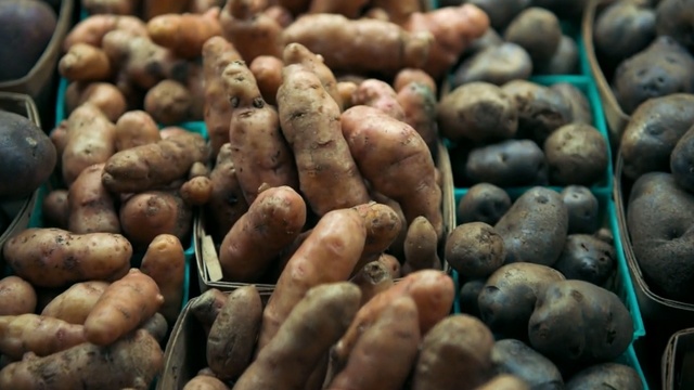 Video Reference: root vegetable, produce, potato, food, local food, vegetable, tuber, chuño