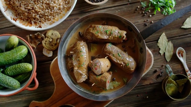 Video Reference: Dish, Food, Cuisine, Ingredient, Produce, Sarma, Recipe