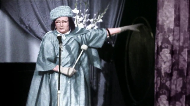 Video Reference: drama, theatre, performing arts, opera, religion, performance art, Person