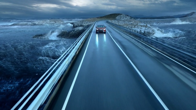 Video Reference: road, highway, infrastructure, mode of transport, sky, fixed link, atmosphere, controlled access highway, horizon, road trip